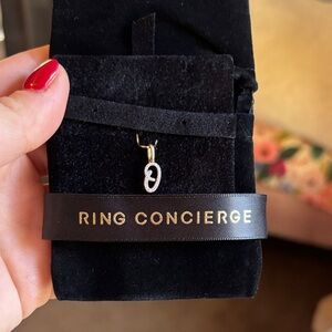 Ring Concierge Silver Initial Pendant